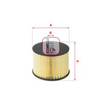 SOFIMA S 6022 NE Filtro carburante per CITROËN,FIAT,FORD,LANCIA,PEUGEOT,VOLVO