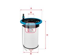 FILTRO GASOLIO ALFA GIULIETTA 1.6 2.0 FIAT 500L, 500X 1.3 1.6 MJ DOBLO II 1.3