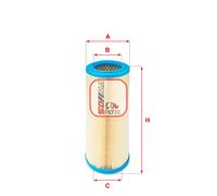 SOFIMA S 7367 A Filtro aria per FIAT