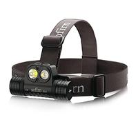 Sofirn HS20 - Lampada frontale a LED ricaricabile, 2700 lumen, super luminosa, con proiettore e faretto, porta di ricarica USB C per cappello rigido, escursionismo, campeggio, emergenza