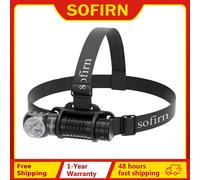SOFIRN HS41 Lampada frontale 4000lm 21700 USB C ricaricabile con indicatore LED SST20 con torcia magnetica