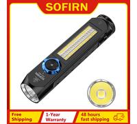 Sofirn IF23 PRO RGB Light 5000lm XHP70B Potente torcia a LED 21700 5V 3A Torcia ricaricabile USB C con magnetico