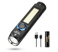 Sofirn IF23PRO Torcia LED USB C ricaricabile, 5000 lumen, estremamente luminosa, torcia EDC super luminosa con magnete RGB per ricerca, escursionismo, campeggio