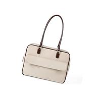 Sofisticata borsa ascellare leggera borse a tracolla di tela grande capacità borsa casual per una sensazione di lusso e look borsa a tracolla, Colore: fango., One Size