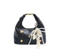 Sofisticata borsa da donna con design francese borse a tracolla adatte per varie occasioni Multi funzionale opzione di trasporto elegante borsa a tracolla, Nero , One Size