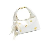 Sofisticata borsa da donna con design francese borse a tracolla adatte per varie occasioni Multi funzionale opzione di trasporto elegante borsa a tracolla, bianco, One Size