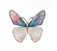 Sofisticata spilla a farfalla elegante spilla a farfalla delicata spilla gioielli per abito da donna abbellimento regali di nozze, Misura unica, come descritto