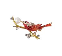 Sofisticata spilla da bavero a forma di animali in robusta farbic facile da indossare per feste e accessori da palcoscenico spille zaino, Misura unica, come descritto