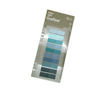 Sofisticate schede a colori per la classificazione dei file annotazioni dei libri e la pianificazione creativa Indicatori pagina progettazione creativa