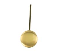 Sofisticato accessorio a pendolo in ottone che esalta il for tuo for stile di