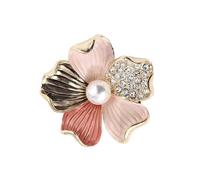 Sofisticato Badge Floreale Distintivo Texture In Lega Per Le Donne In Cerca Accessori Unici Fatti A Mano Gioielli Fiori Fatti A Mano