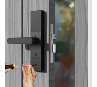 Sofisticato blocco elettronico per impronte digitali progettato per offrire una protezione affidabile della casa attraverso vari metodi di accesso (per WIFI)