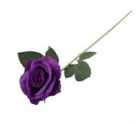 Sofisticato fiore sintetico per arricchire gli spazi interni, tra cui case e luoghi di celebrazione (viola)