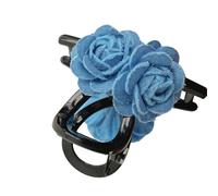 Sofisticato ornamento per capelli a forma di camelia, regolabile, accessorio per capelli per tutti i giorni