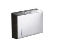 Sofisticato porta fazzoletti impermeabile per cassetti, perfetto per qualsiasi ambiente da bagno (argento)