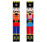 Sofisticato Soldato In Noce Banner Anti Deformazione Per Porta Appeso Couplet Natale Capodanno Necessario Natale Couplet Porta Appeso Per Casa Dormitorio