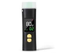 Sofisticato strumento portatile di prova del respiro con caratteristiche centrali dell'utente come test senza contatto e avvisi LED