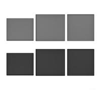 Sofisticato tappetino per frigorifero in silicone con design a barriera sui bordi, per intrappolare saldamente le perdite di liquidi sotto gli elettrodomestici (60 x 60 cm, nero)