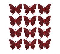 Sofisticato Touch Set di dodici farfalle in splendidi disegni (PJD4013-ZC)