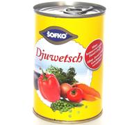 Sofko Djuwetsch Mischgemüse IN Stücke Gedünstet Typisch Balkan