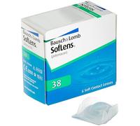 SofLens 38 Lenti a Contatto Correttive Mensili Sferiche | Bausch + Lomb | 6 lenti | CB 8.7mm | DIA 14.0 | -0.25 Diopt