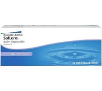 SofLens Daily Disposable Lenti a Contatto Correttive Giornaliere, -1.00 D | Bausch + Lomb, Lenti a Contatto Giornaliere Sferiche, 30 Lenti, CB 8.6 mm, DIA 14.2 mm (Negative)
