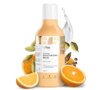 Soflow Latte Corpo Sensuale Corpo Arancia Oli Nutrienti di Mandorla e Girasole Profumo di Arancia Succosa e Cardamomo per Pelle Morbida Setosa Formula Leggera Assorbimento Rapido