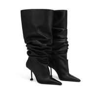 SofLuxe Comodi, Semplici e Generosi Stivali Lunghi, Articoli Eleganti e Versatili per Le Donne, Adatti a Tutte Le Occasioni,Black,41