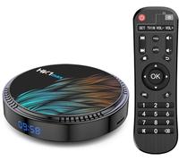 Sofobod HK1 MAX TV Box Upgrade Android 12.0 TV Box 4GB RAM 32GB ROM，Cortex-A53 64 bit Quad-core CPU，BT4.1, 2.4G&5G Dual WiFi, H.265 Decoding HD 4K Smart Set-top Box