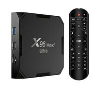 Sofobod Smart TV Box Upgrade Android 11.0 tv box 4GB+64GB 4K TV Amlogic S905X4 Quad core ARM Cortex-A53 H.265 Decoding 2.4GHz/5GHz WiFi-Black