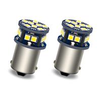 SOFOC-1156 BA15S Lampadina LED 6-60V AC/DC Ideale Per Freccia Luci Posteriori/Freno Luci di Posizione ecc. 3030 18SMD Bianco 2pcs