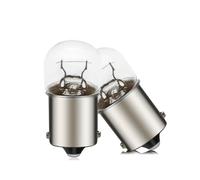 SOFOC BA15S 12V 10W 1156 Lampadina bianco caldo luce retromarcia fendinebbia 180°Polo P21W Contatto singolo Attacco baionetta Mini G18 2Pz