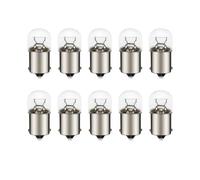 SOFOC BA15S 24V 5W 1156 Lampadina bianco caldo luce retromarcia laterale 180°Polo P21W Contatto singolo Attacco baionetta Mini G18 10Pz