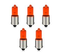 SOFOC BA9S 12V Halogen Bulb Amber Yellow Spie Cruscotto Auto/Aerei, Frecce, Luci di Cortesia & Luci Laterali 5Pcs