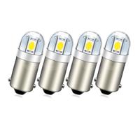 SOFOC BA9S LED Bulb 220V White Ultra Bright 200LM Car Interior Lights Flashlight Industrial Indicator Lights 4Pcs