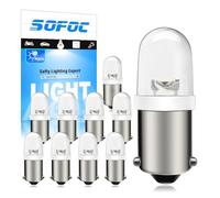 SOFOC BA9S T4W LED Bulb 110V per Luce di Stato Flipper Macchina Arcade Apparecchiatura Industriale Indicatore Elettrodomestico Luce di Sfondo Bianca 10Pezzi
