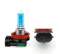 SOFOC H11 12V 55W Halogen Bulb 1800+LM White Headlight Low Beam Light & Fog Light Replacement Single Filament PGJ19-2 2Pezzi