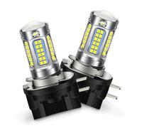 SOFOC H9B Lampada LED per Fanale Bianco Freddo 12V 24V 10-30V AC/DC Design Illuminazione Focalizzata e Diffusa per Fendinebbia DRL Sostituzione Luce Abbagliante/Anabbagliante 2Pz