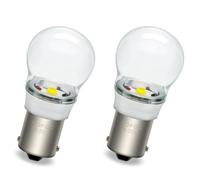 SOFOC P21W 1156 BA15S A25 Lampada LED Bianco Luce Retromarcia/Diurne Auto 6V 12V 24V 6-30V AC/DC Compatibile Luce Soffitto Camper 2Pcs