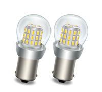 SOFOC P21W 1156 BA15S Lampadina LED 48V DC Bianco Caldo Per Luce Retromarcia Luce di Posizione DRL Per Nave Moto Elettrica ecc. 3014 39SMD 1000Lm Più Luminosa 2Pcs