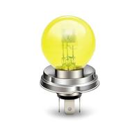 SOFOC-P45T Moto/Auto Faro Alogeno Lampadina G40 12V 45/40W Giallo Abbagliante/Anabbagliante Design Plug & Play 1Pez