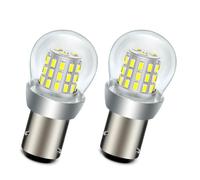 SOFOC PR21/5W BAW15D Lampadina LED 6V 12V DC Bianco Luce Retromarcia DRL Luce Soffitto Per Auto Camper RV Barca ecc. 3014 39SMD 1000Lm Più Luminosa 2Pcs