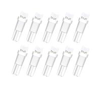 SOFOC-T5 Lampadina LED Chip COB 74 73 37 2721 Pannello Strumenti Auto Plafoniera Spia Cambio 3V 6V 12V DC3-12V Compatibile Bianco 10Pezzi