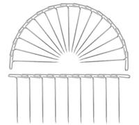 SOFPLATE 1 scatola 200 pezzi Spilli A T In Argento Spilli per Parrucca Lunghi In Acciaio Inossidabile 27mm /1 pollici Testa A T Dritta Spinta Posizione In Metlega per Cucire Ago per Modellare per Bloc
