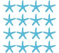 SOFPLATE 1 scatola 30 pezzi Ciondoli In Resina di Mare Ornamenti di Stelle Marine In Resina Grande Blu Estate Spiaggia Oceano Stella Marina Ciondoli Abbellimento Cabochon per Scrapbooking Matrimonio D
