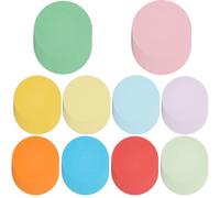 SOFPLATE 100 pz 3.4 pollici Cerchio Carta Ritagli Colorati Carta Ritagli Assortiti Aula Bacheca Punti Mestiere Cartone Rotondo Ritaglio per Aula Scolastica Bacheca Poster Fai Da Te Artigianato Decoraz