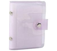 SOFPLATE 2 Confezione da 36 Tasche per Instax Mini Album Fotografico Polaroid Tasche per Foto in PVC da 4 x 3 Pollici Rettangolare Platino Piccolo Portafoglio Album Libro Portafoto Copertina per Foto