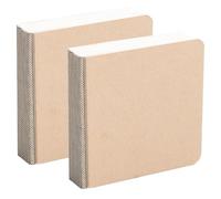 SOFPLATE 2 pz 3.2" x 3.2" mini Quaderni per Acquerelli Blocchis per Schizzi Carta Bianca Quadrata Portatile Diario di Viaggio Piccolo Blocco per Schizzi per Dipingere Viaggiatori Studenti Forniture pe