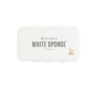 SofSole Spugna Pulente - Applicazione Rapida e Facile | Bianco; ravviva subito il bianco delle scarpe; rimuove graffi e segni; ideale per scarpe sportive e casual