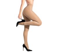 sofsy Carne Collant Donna 40 Denari in Microfibra Opaca - M - Tights Modellanti Antiscivolo con Fascia Vita Rinforzata, Tinta Unita Made in Italy